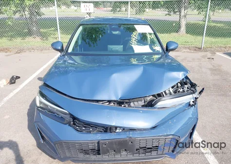 2025 Honda Civic Lx from USA, damaged, VIN 2HGFE2F2XSH504992